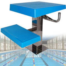 ZXSYYDS Professional Diving Boards Platform,304 Stainless Steel Diving Board with Anti-Slip Countertop,15°Inclined Professional Diving Platform for Pools