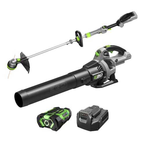 EGO Power+ ST1511LB 15" String Trimmer with POWERLOAD and 530 CFM Blower Combo Kit with 2.5Ah Battery and Charger