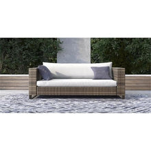 Tommy Hilfiger Oceanside Outdoor Loveseat Gray Brown