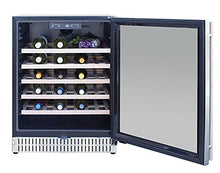 AMS Fireplace Summerset 24 Outdoor Rated Wine Cooler Refrigerator