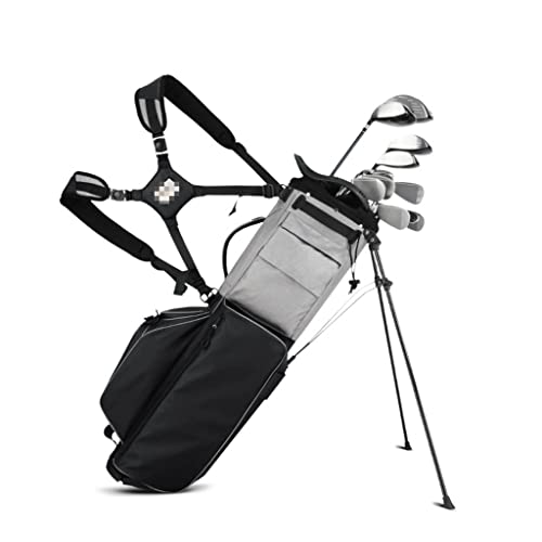 OEIPSMK Lightweight Sunday Golf Bag with Strap and Stand B