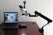 AmScope Digital Trinocular Stereo Zoom Microscope 7X-90X Clear