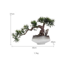 YXIANG56Q Fake Plants Simulation Plant Bonsai Ornaments Hotel Study Zen Tea Table Decorations Upscale Bonsai Bonsai Tree, yuqing2022