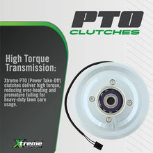 Xtreme Outdoor Power Equipment X0710A PTO Clutch Compatible with/Replacement for Ogura GT1TR14, GT1-TR14, 119-2595 7 11/16" Pulley Diameter, CC Rotation, 1/2" or 5/8" Belt Width,1 1/8" ID