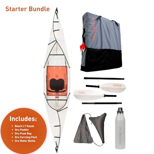 Oru Kayak Beach LT Starter Bundle White