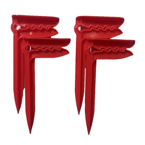 Whoasyst 4Pcs Windproof Towel Clip Beach Mat Holder Picnics Blanket Rack Towels Sand Beach Anchors Stakes Windproof