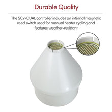 WarmlyYours Value Snow Melt Control, Dual Zone, 100-240V