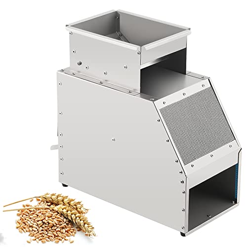 Bird Feed Blown Shell Splitter Mini Cereals Winnowing Machine Electric Grain Blown Shell Machine Electric Grain Thrower Screening Machine (Large)