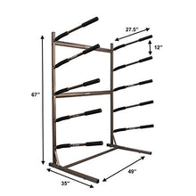 Glacik Stoneman Sports 5 SUP Freestanding Storage Rack Bronze