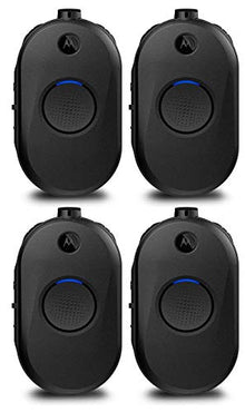 Motorola CLP1010e UHF Two-Way Radio 4-Pack Black
