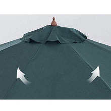 XYWGBMS 2.7M Garden Outdoor Patio Sun Shade, Large Garden in Aluminium Umbrella Canopy Lightweight Sturdy UV Protective for Beach/Pool/Patio/Outdoor Shelter Tent