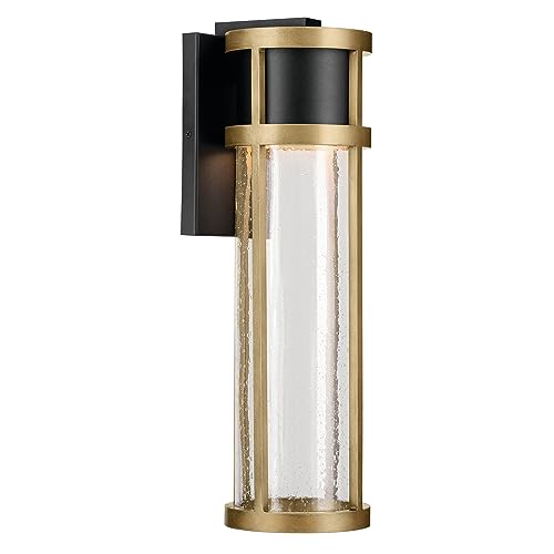 Kichler Camillo LED Outdoor Wall Light, Textured Black