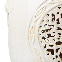 ECOLFE Garden Stool, Ceramic Handicraft Drum Stool, Chinese-Style Stool Ceramic Ornaments, Household Porcelain Stool, Decorative Garden Stool, Both Indoor and Outdoor