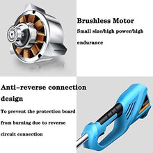 AMYYTL Rotary Mowers Cordless Weeder Grass Trimmer Household Portable Electric Lawn Mower, Multifunctional Garden Trimmer, Lithiu.