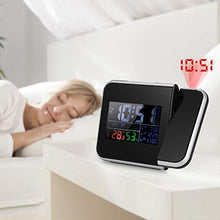 A1DFDFGOQSFG Digital Color Thermometer Hygrometer Indoor Clock LCD Temper,Clock Thermometer Hygrometer
