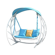 ELUKHT Creative Hotel Patio Porch Swing Glider with Stand Porch Swings with Stand, Princess Swing Bed Patio Furniture Porch Swing Lazy Daze Hammocks Swing Bench