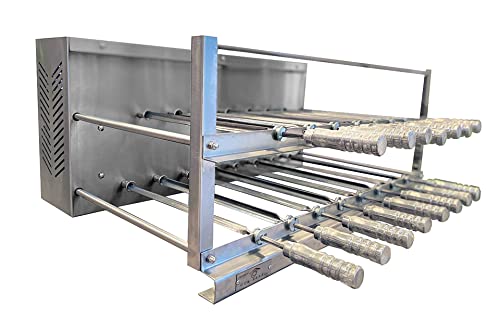 Brazilian Rotisserie System for BBQ - 15 Skewers - Professional Grade