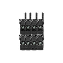 Motorola Solutions CLS1110 8 Pack Two Way Radio Walkie Talkies Black