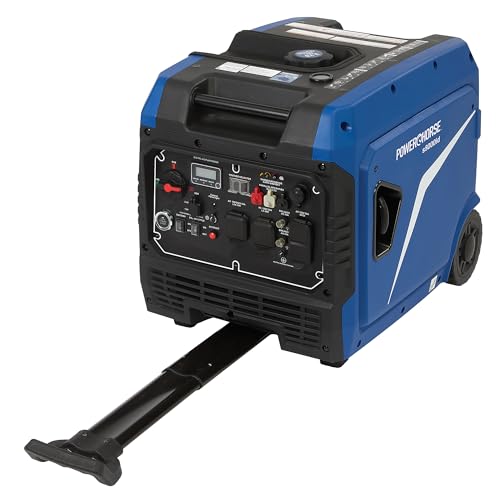 Powerhorse Generator, 8000 Surge Watts, 6000 Rated Watts, 62dB