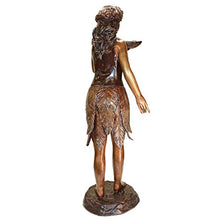 Design Toscano Maiden Garden Statue Cast Bronze