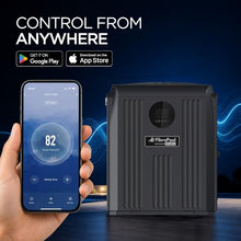 FibroPool FH235-i Pool Heat Pump - Inverter WiFi - 35,000 BTU - Titanium