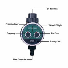 Misting Ball Valve Seconds Watering Timer Automatic Electronic Water Timer Home Garden Controller