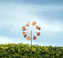 Garden Artisans Ginkgo Copper Wind Spinner
