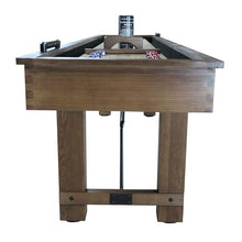 Playcraft Montauk Pecan 12' Shuffleboard Table Whitewash