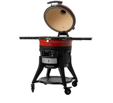 Generic Kamado Joe Konnected Joe Digital Charcoal Grill and Smoker with Auto-Ignition and Temperature Control Red
