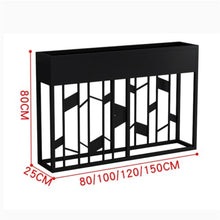 FYorbitH Flower Box Partition Fence Planter Low Height Screen Flower Rack