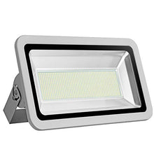 Missbee 5 500W LED Flood Light, 55000lm Outdoor Landscape Flood Light, Security Light, 6000-6500K, Work for Garage, Garden, Lawn,Yard and Playground (Cold White)