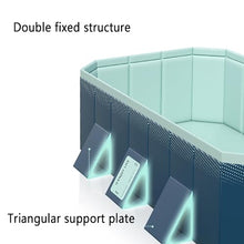 HSPLXYT Foldable Pool, Portable Inflation-Free Swimming Pool, Hard Plastic Shell Portable Pool, Kid Pool for Backyard Dog Pools (1.6/1.85/2.1/2.6/3/4m)(Size:2.6m)