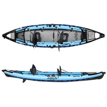 Waimea Bay Rigid Inflatables Drifter 2 Seater Inflatable Fishing Kayak Multicolor