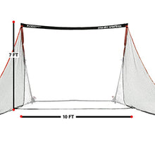 Rukket Sports Portable Golf Driving Range with SPDR Steel Netting Red