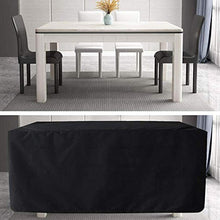 QIAOH Protective Cover for Garden Furniture 88x88x34in, Garden Table Covers Waterproof, Patio Table Cover 420D, Tear-Resistant, UV Resistant, Outdoor Patio Furniture Covers