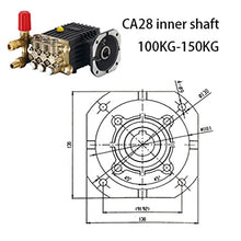 PIGENE Adjustable Small Submersible Pump High Pressure Cleaner Pump Head Assembly 380V/220V Household high Power Copper (Color : 1)