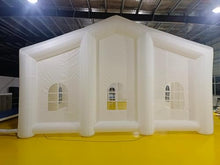 AIRMAT FACTORY Inflatable Wedding Tent Large White Outdoor Gazebo 49ftx29.5ftx20ft