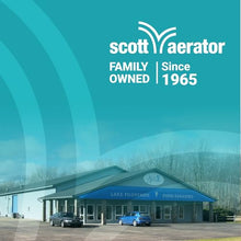 Scott Aerator Aquasweep Muck Blaster | 1 HP 115V Post Mount 100ft Cord