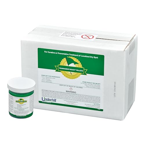 Underhill UHTRPEL Tournament-Ready Wetting Agent Pellets Soil Surfactant for Lawn, Garden, Turf Grass, Golf Greens, 24 Tablets