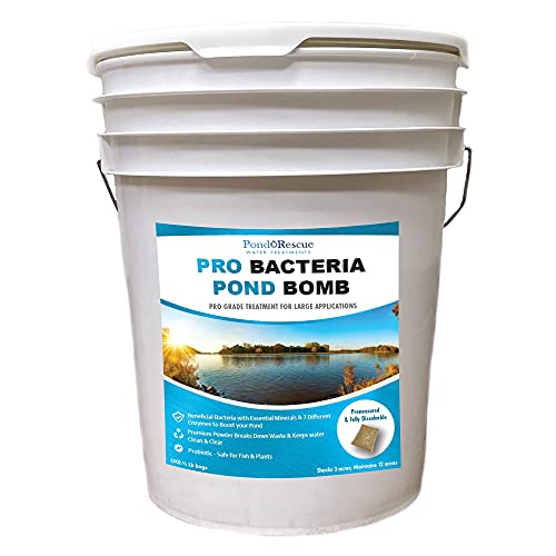 Pro Bacteria Pond Bomb 50 Half Pound Bags Professional Pond Booster