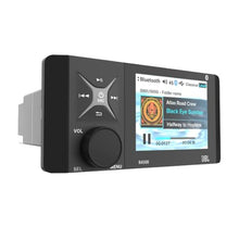 Enrock Marine JBL Wake Series R4500 Marine USB Bluetooth Radio Receiver with Wired Remote & 4x 8" Speakers White