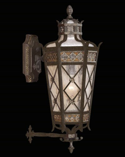 Fine Art Lamps 404381, Chateau Outdoor Wall Sconce Lighting, 60 Total Watts, Patina