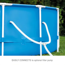Intex Metal Frame 15ft x 48in Round Above Ground Swimming Pool Set w/Pump
