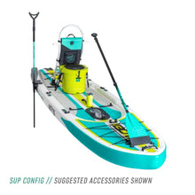BOTE Rackham Aero Inflatable Stand Up Fishing Paddle Board Full Trax Jade