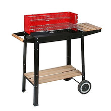 ZHCHAO Home Square Charcoal BBQ Grills Portable Outdoor Picnic Barbecue Stove BBQ Tools for Garden Camping