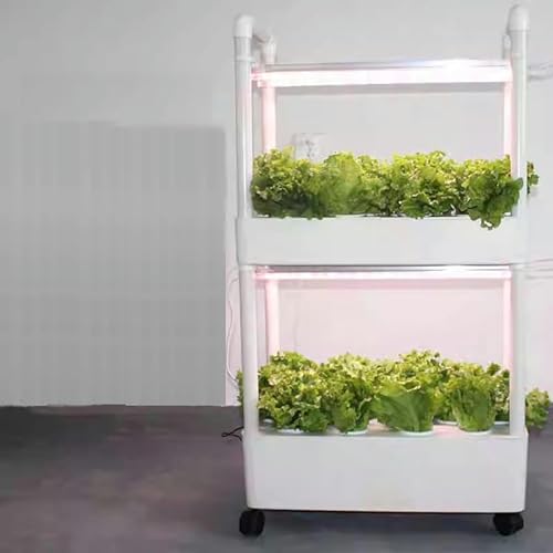 FLTRGO Herb Garden kit,hydroponic Growing Kits & Systems,Hydroponics Tower with LED Grow Light,Indoor Garden hydroponic Growing System,for Herbs, Fruits and Vegetables.