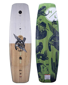 Hyperlite Guara Mens Wakeboard Wood Grain Green 150cm