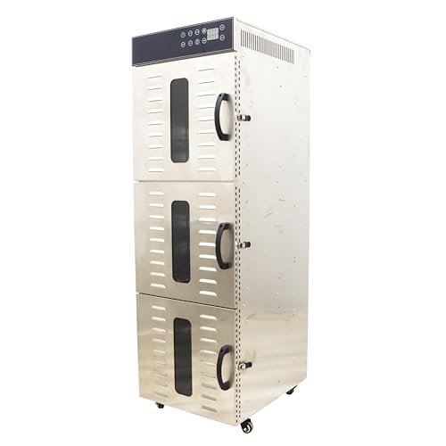 BREVELTION 30-Layer Food Dehydrator Stainless Steel