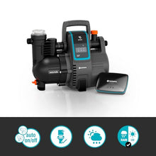 GARDENA Smart Pressure Pump Kit: 5000/5 App/Tablet Controlled Surface Sprinkler Pump with Smart Gateway, Flow Rate 5000 L/H, Dry Protection (19106-20)