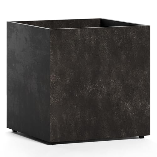 COSAPOTS Reglito Cube Planters for Outdoor Plants, Square Indoor/Outdoor